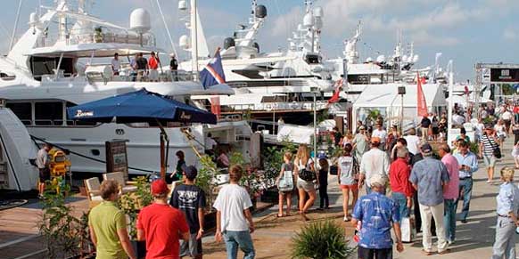 Le boat show de Fort Lauderdale